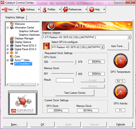 overclocking HD 3870 x2 et 8800 ultra