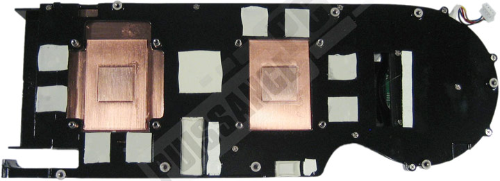hd4870X2 dissipateur cooling arriere