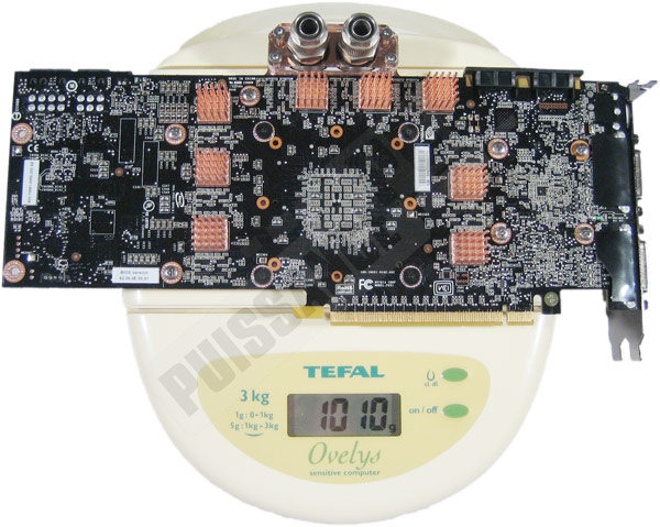 poids gtx 280 watercoolée aquagrafx g200