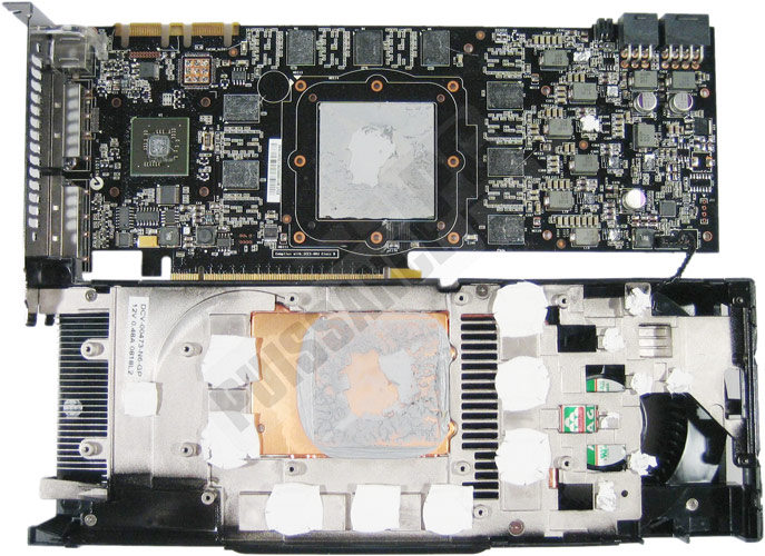 msi gtx 280 ouverte ventirad