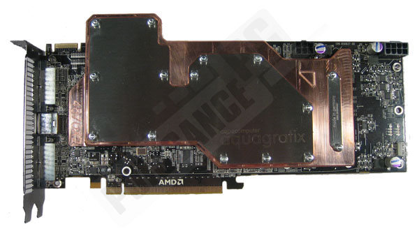 test aquagratix 4870 x2 waterblock monte