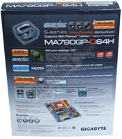 box arriere gigabyte amd790gx puissance-pc