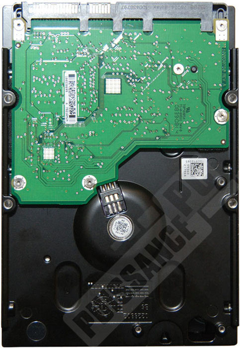 Seagate Barracuda 7200.11 : verso HDD (Puissance-PC)