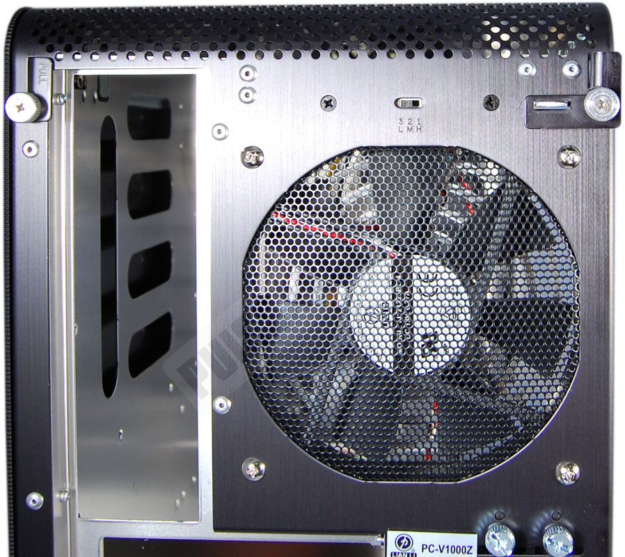 lian li pc v1000z r&eacute;glage ventilateurs