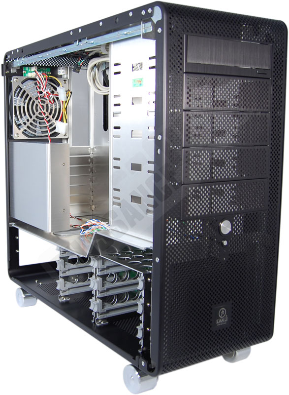 lian li pc v1000z int&eacute;rieur avec blower