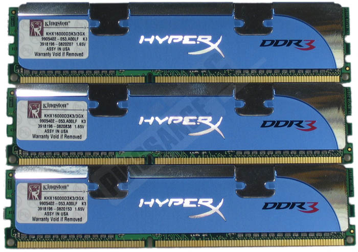 dossier ADATAvsKingston DDR3 tricanal puissance-pc kit kingston DDR3-2000