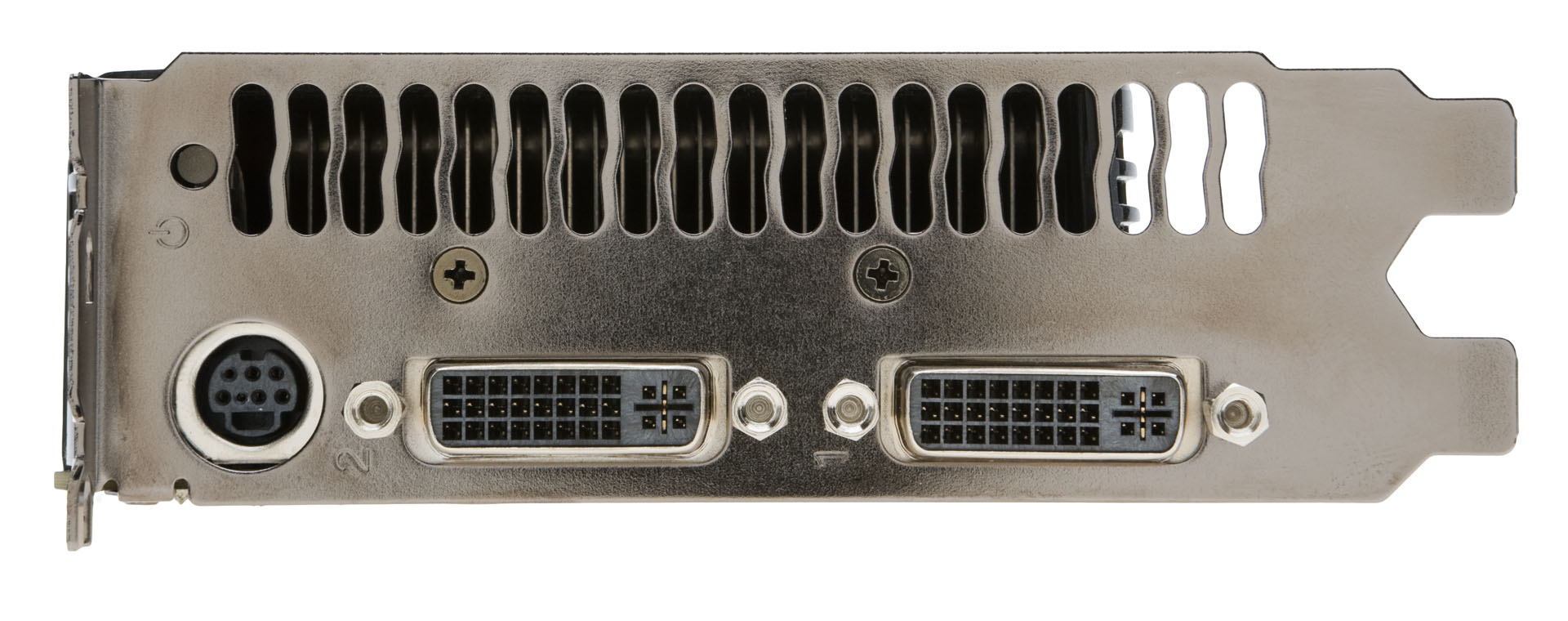 Dossier Geforce GTX 285 et 295 photo bracket de la GTX 285 