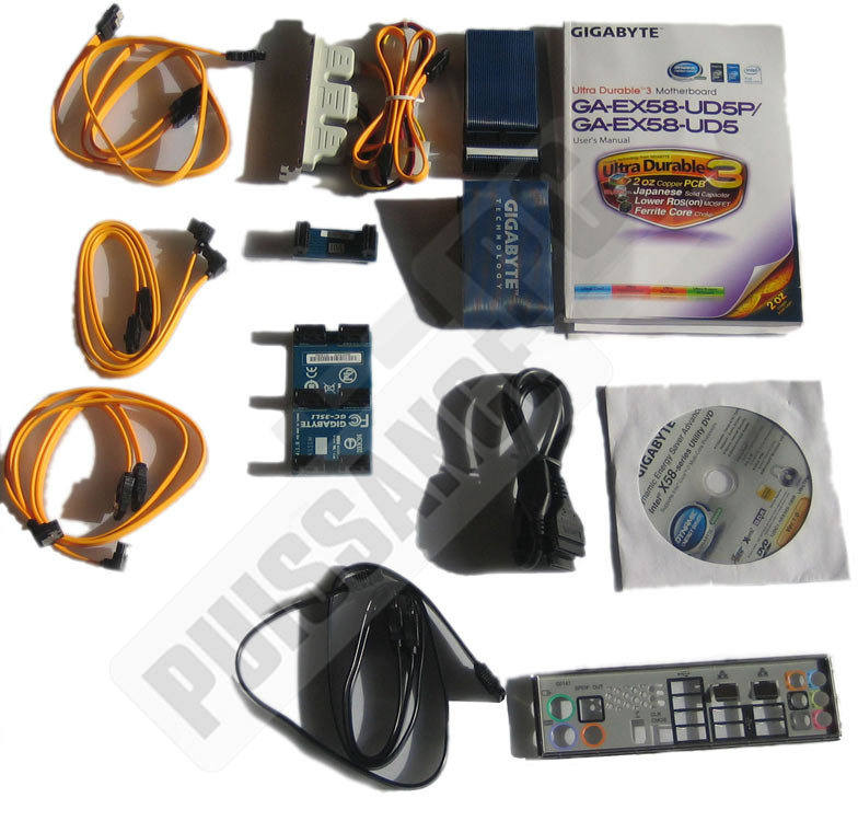 Comparatif cartes m&egrave;res X58 photo Gigabyte