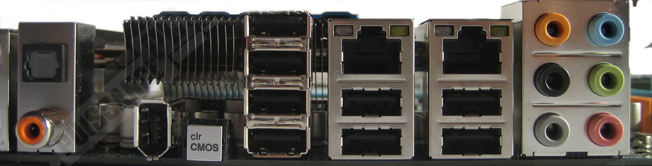 Comparatif cartes m&egrave;res X58 photo Gigabyte