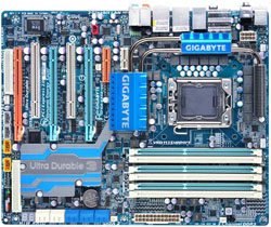 Comparatif cartes m&egrave;res X58 miniature Gigabyte
