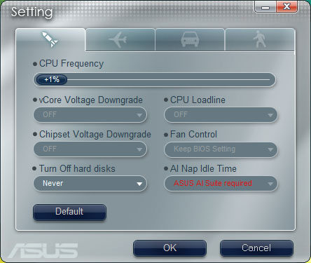 Comparatif cartes m&egrave;res X58 screen EPU Asus P6T