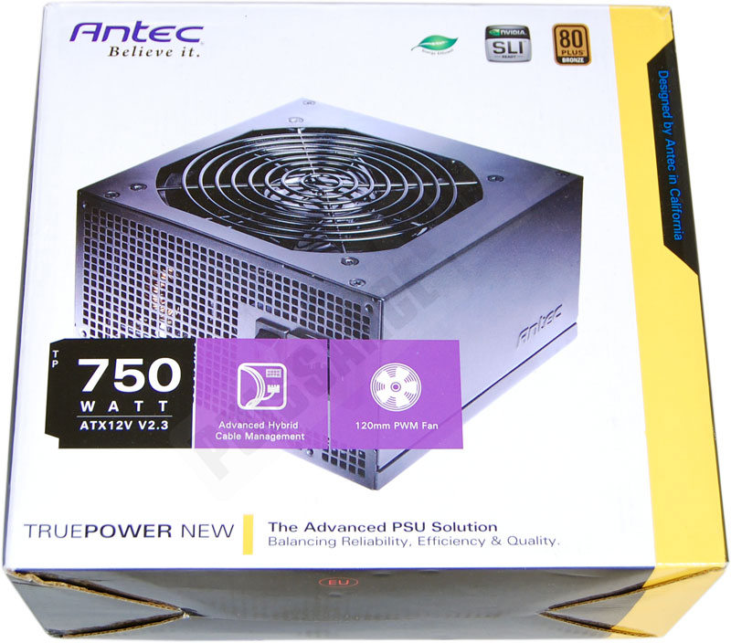 antec truepower new 750w bo&icirc;te