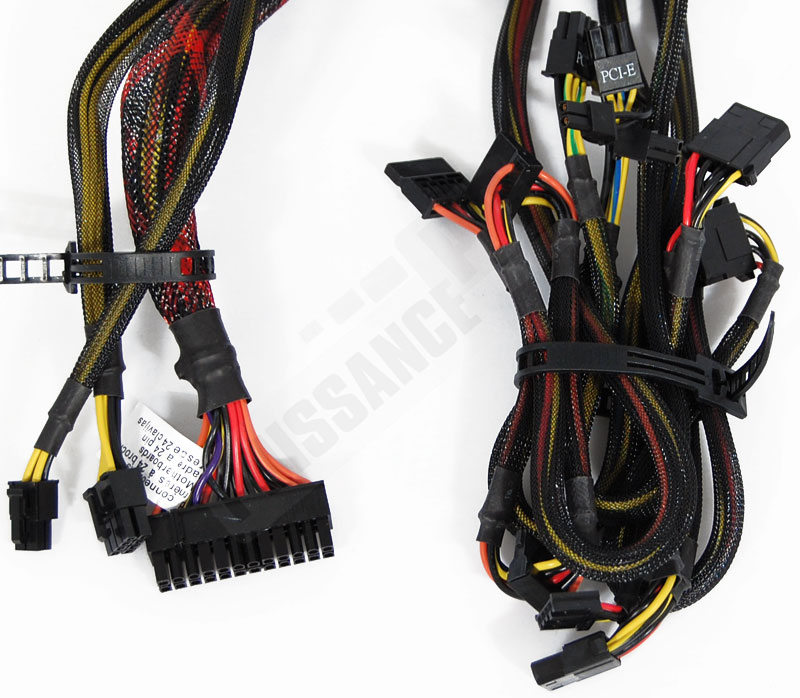 antec truepower new 750w câbles