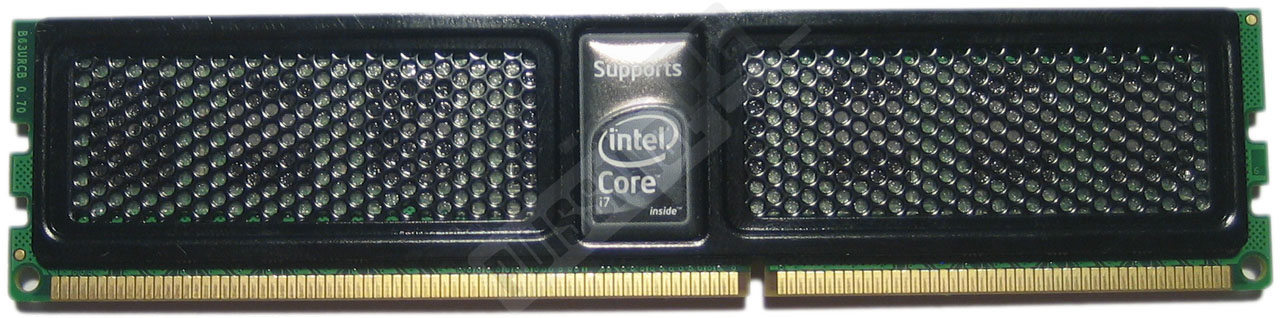 Dossier kit triple-canal 6 Go barrette OCZ XMP DDR-1333 verso