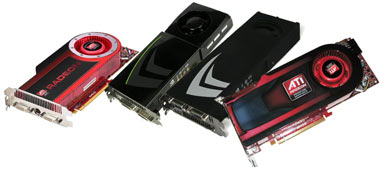 HD4870, HD4890, GTX285, GTX295