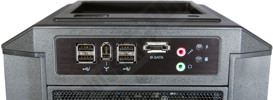 Cooler Master HAF 932 connectiques