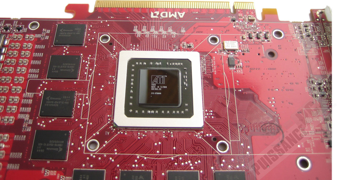 Dossier Powercolor HD 4890 LCS GPU et puces m&eacute;moires