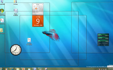 windows 7 seven Aero Peek