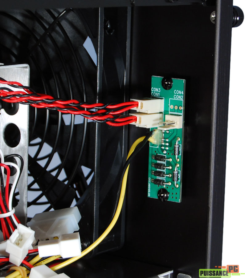 Lian Li PC-X1000 ventilateurs sélecteur vitesse