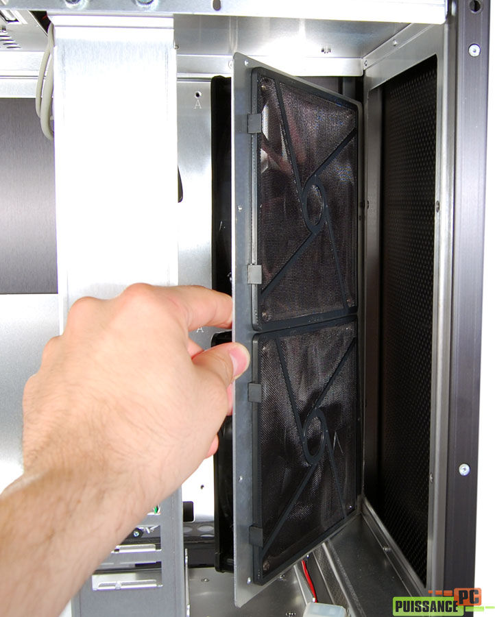 Lian Li PC-X1000 ventilateurs avant filtres