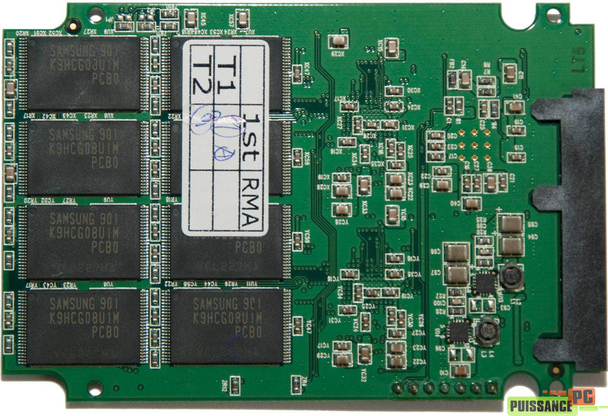 Dossier SSD PCB Apex 120 Go verso