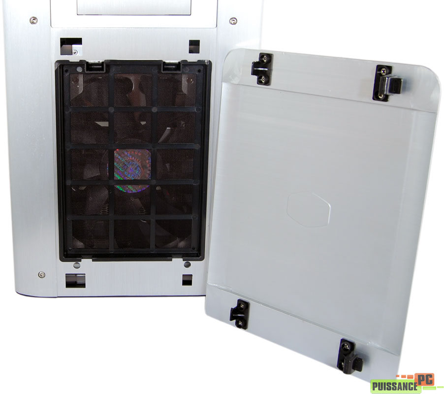 Cooler Master ATCS 840 face avant ouverte