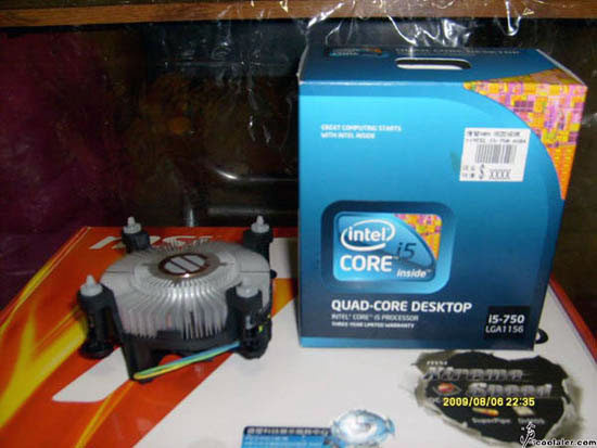 Core i5 750 bo&icirc;te