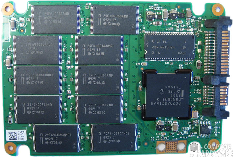recto pcb - Intel x25-m postville 80 Go
