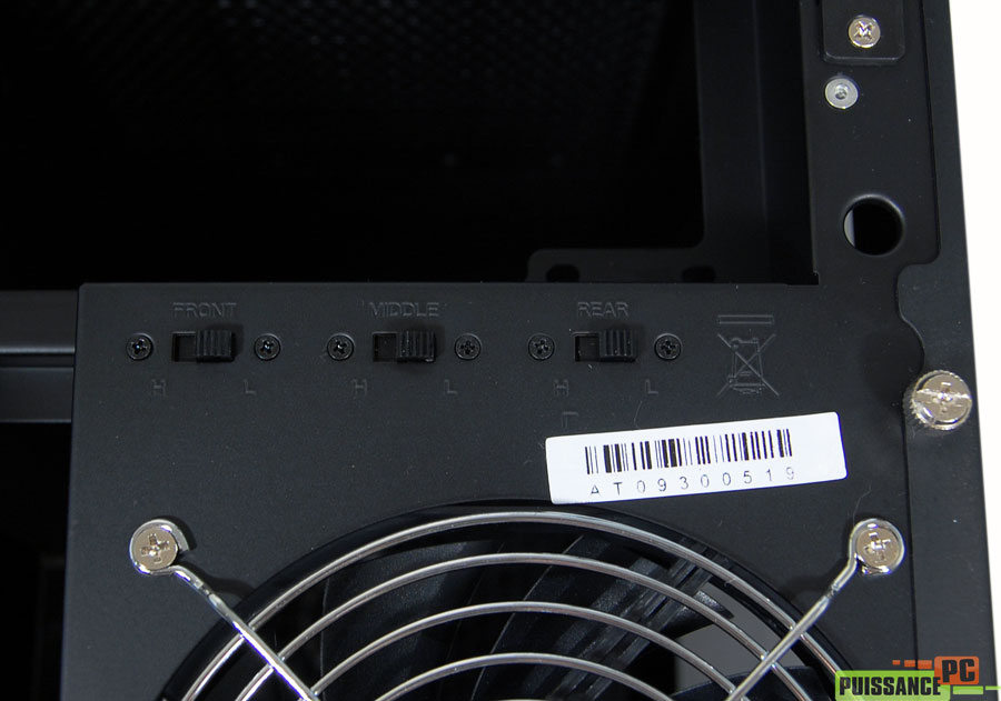 Silverstone Raven 2 dessus ouvert variateurs