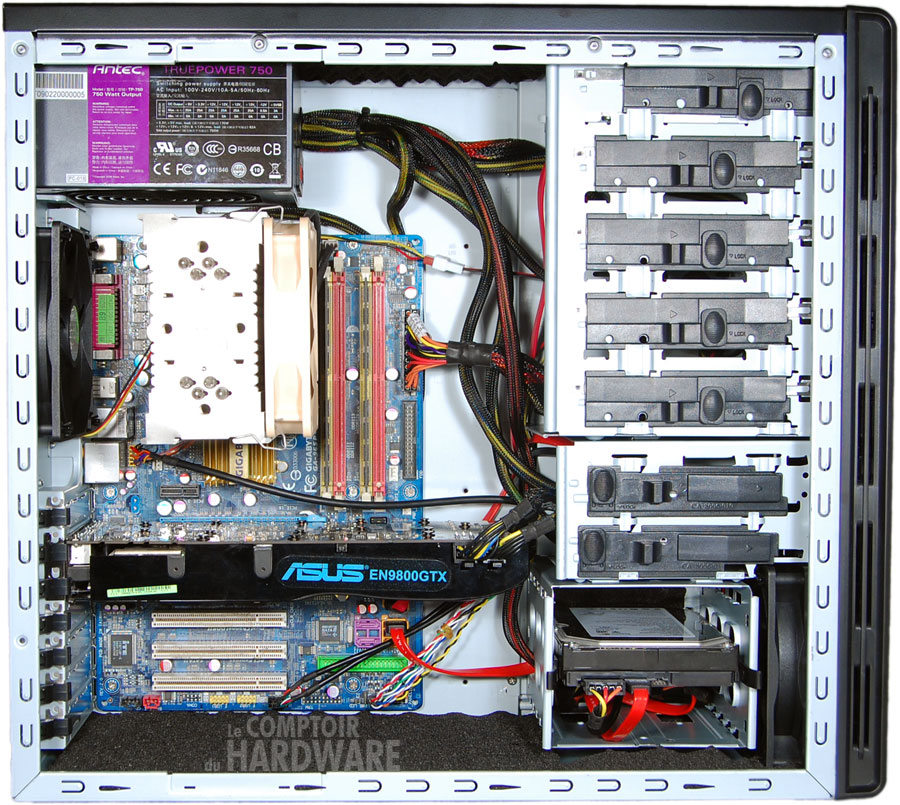 Cooler Master Sileo 500 montage configuration