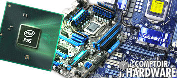 test cartes mèrse p55 MSI et Gigabyte