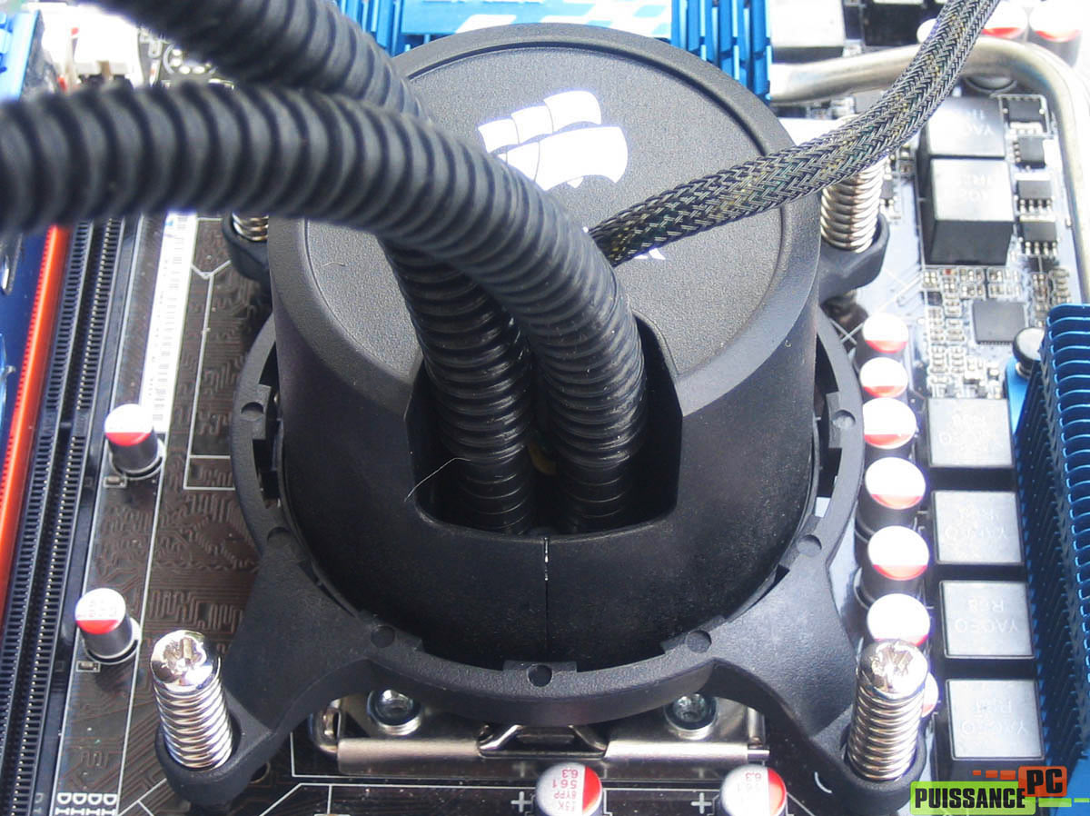 Corsair Hydro Series h50 waterblock bloqué