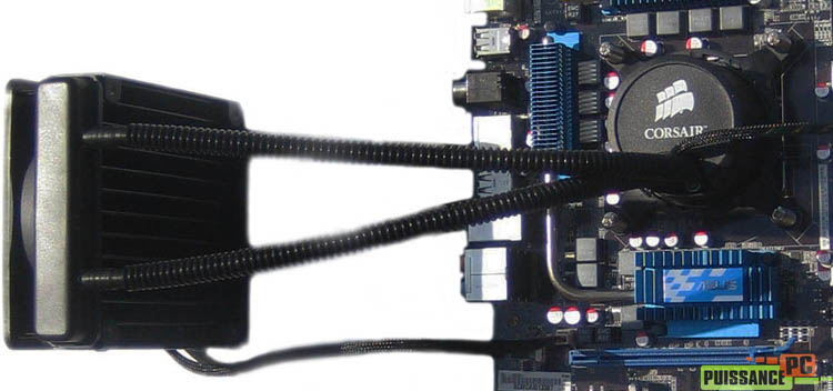 Corsair Hydro Series h50 montage terminé