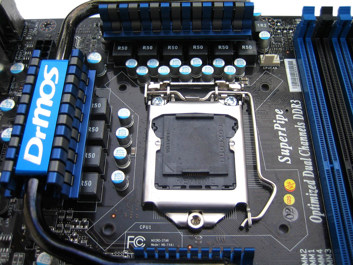 mosfet socket P55-GD80