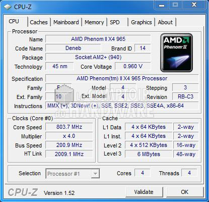 phenom II x4 965be 125w cnq