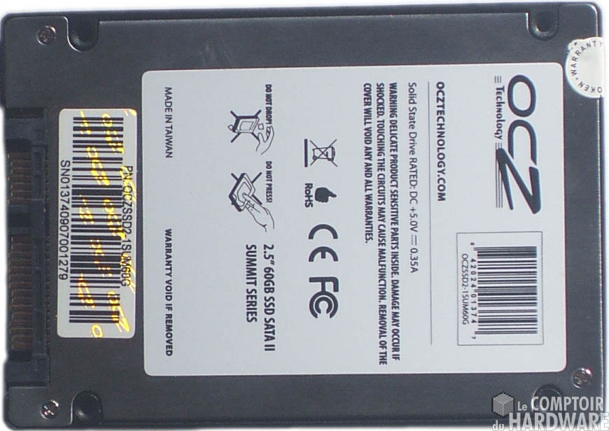 verso - OCZ summit 60Go