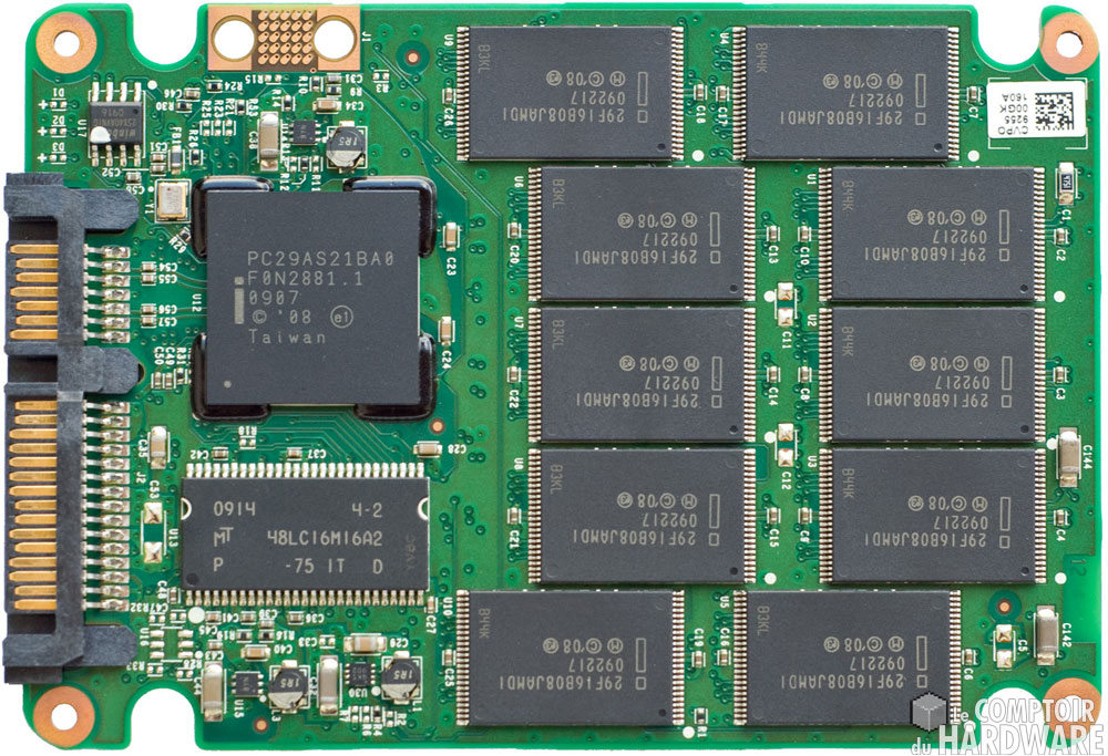 recto pcb - Intel x25-m postville 160 Go