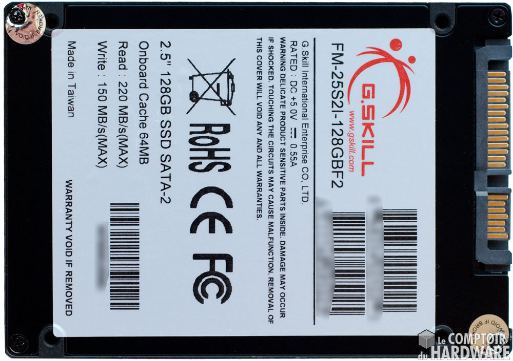 verso - gskill falcon 2 128Go