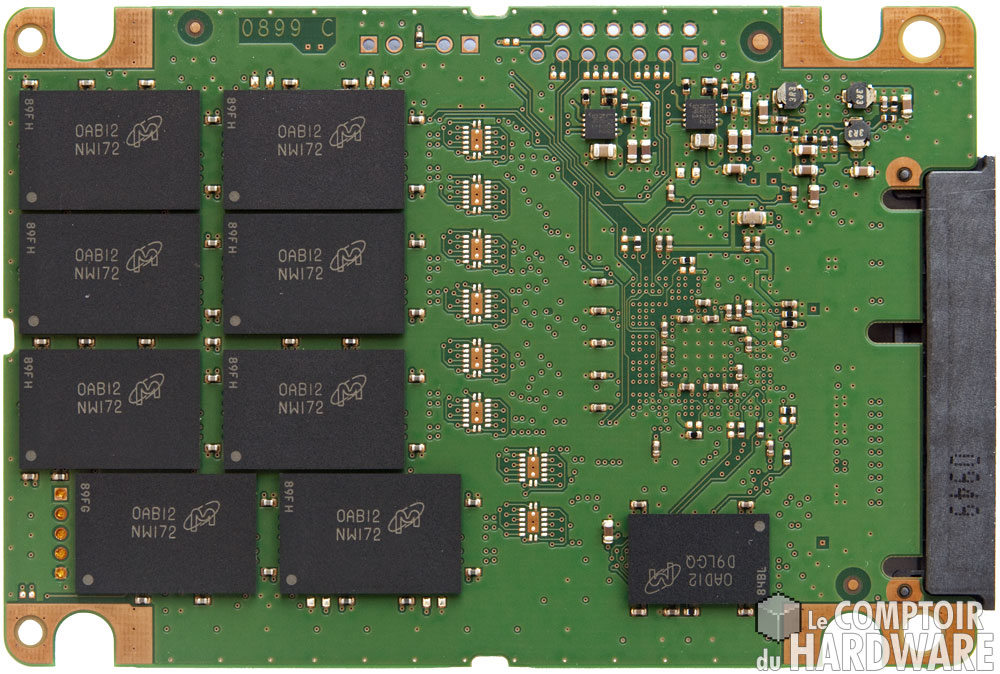 verso pcb - Crucial C300 256Go