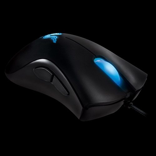 razer deathadder left hand edition trois quart avant