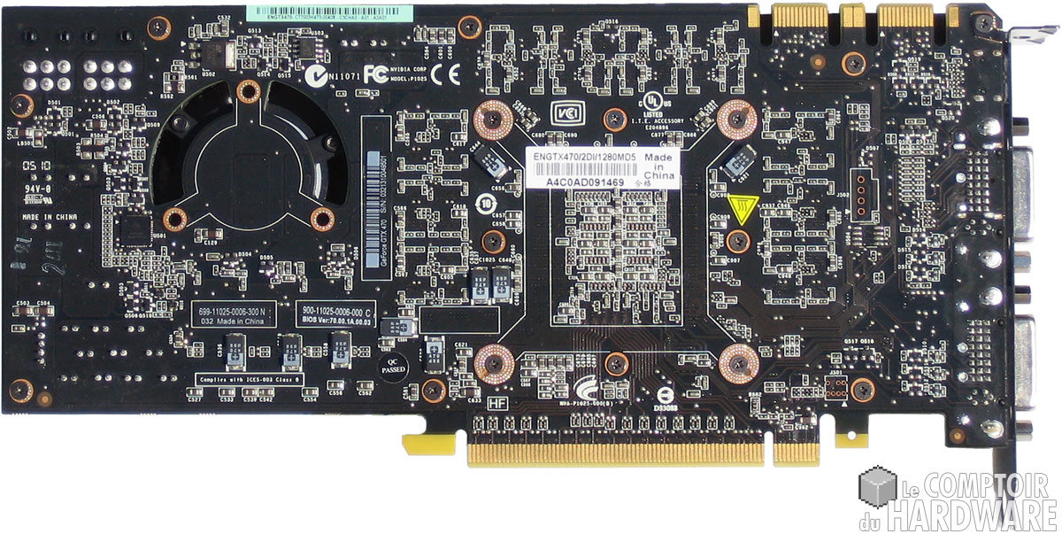 dessous GTX 470 Asus