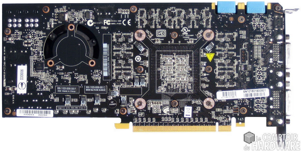 dessous GTX 470 Gigabyte