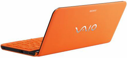 sony vaio p trois quart arriere