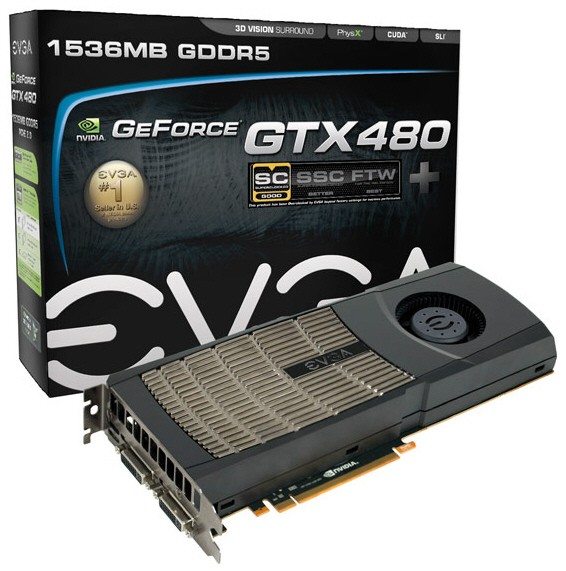 evga gtx 480 superclocked + plus