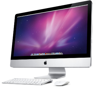apple imac 2010 trois quart