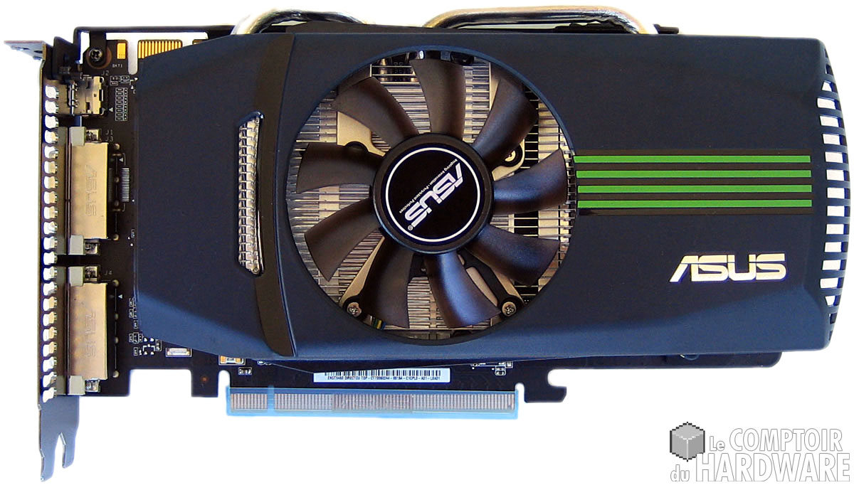 Asus GTX 460 768 Mo recto