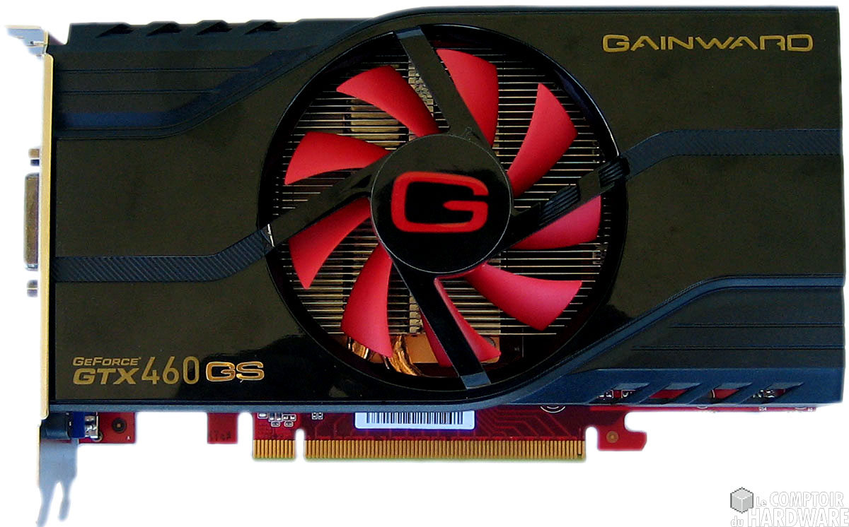 Gainward GTX 460 1 Go recto