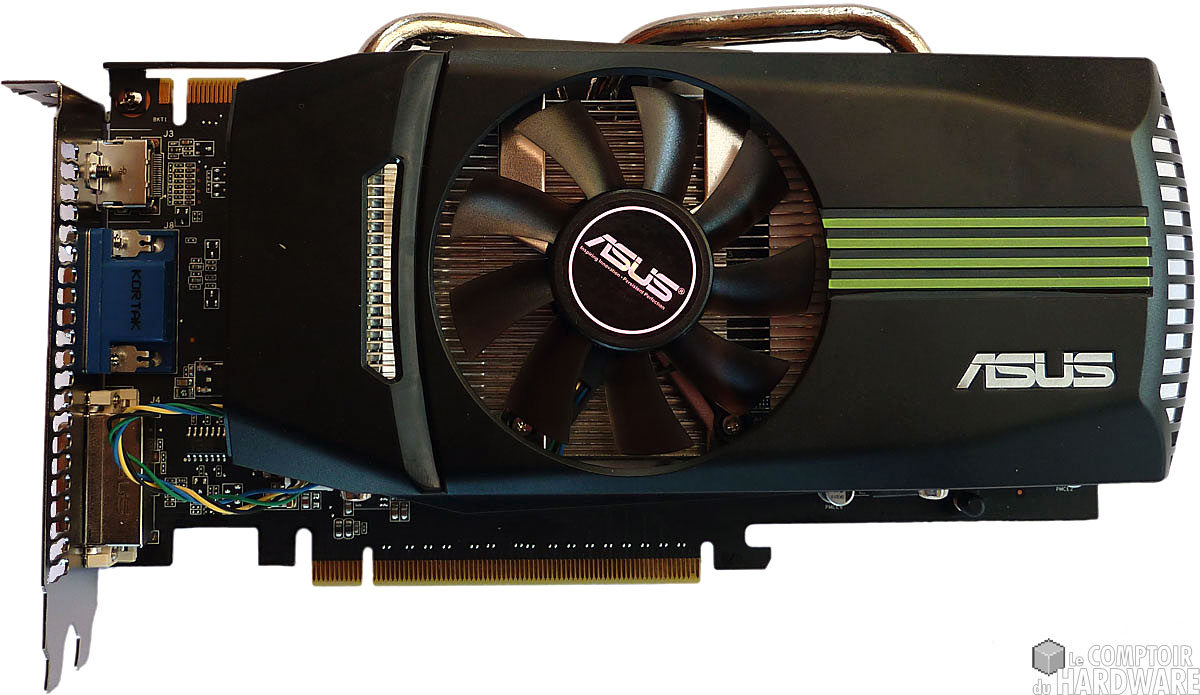 Asus GTS 450 TOP recto