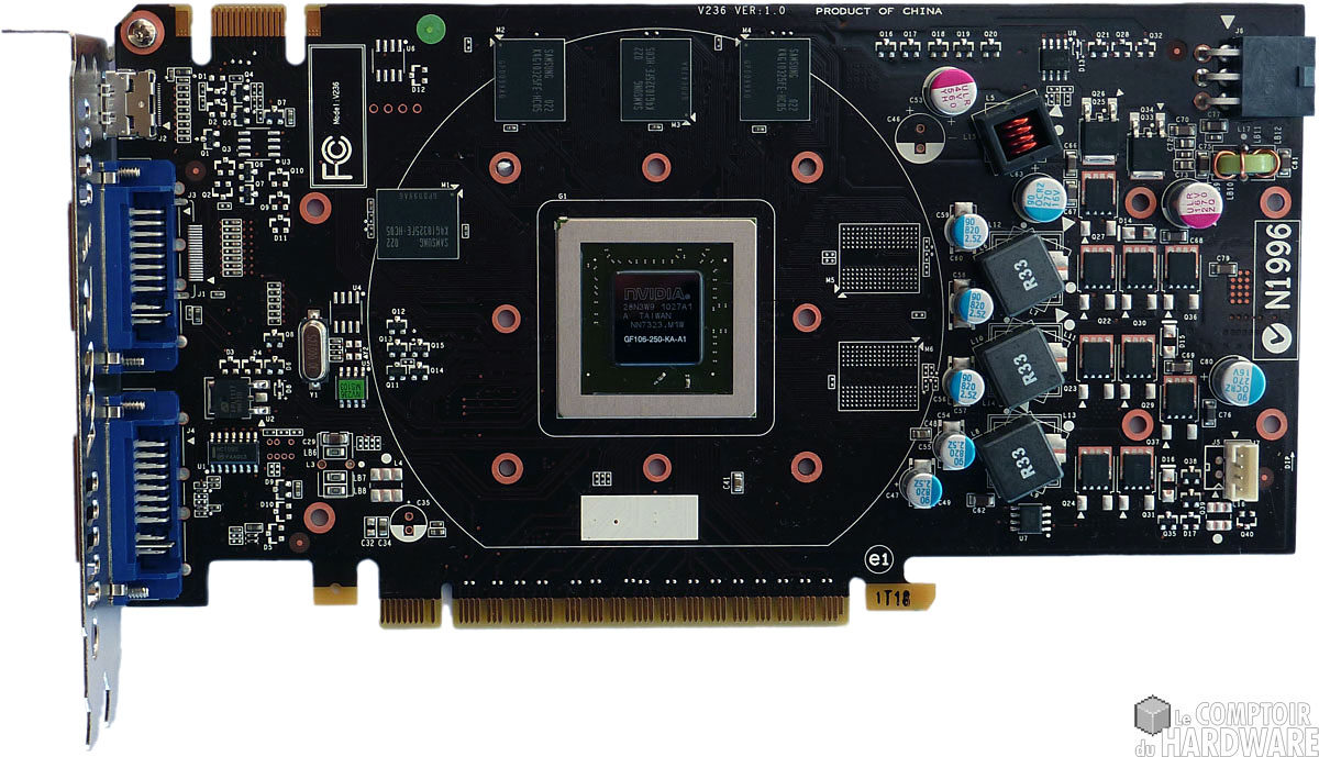 PCB MSI GeFORCE GTS 450 Cyclone