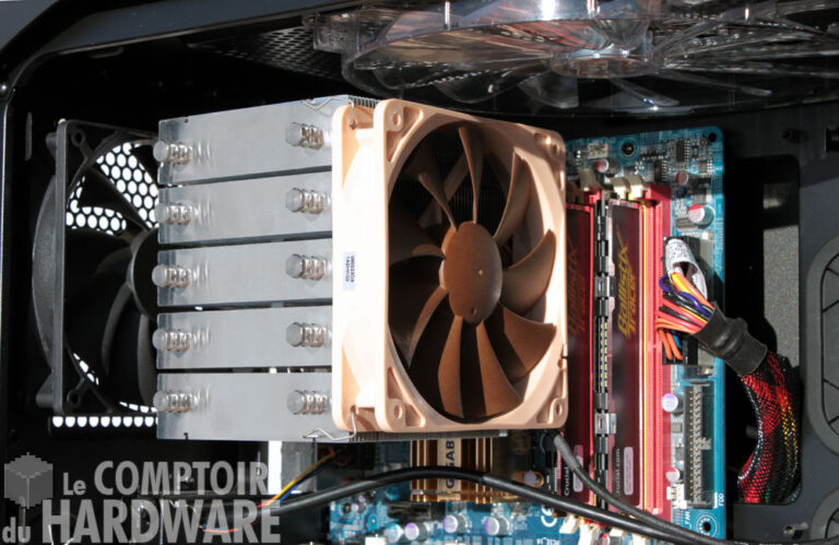 graphite 600T : attention à lespace dispo sur la partie supérieure !